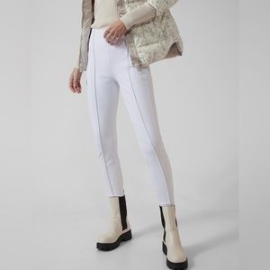 NWOT -Athleta White Glacier Snow Skinny Pant, Size 2 Tall